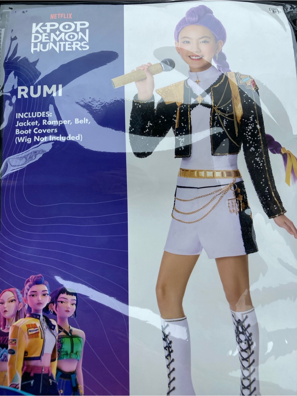 Rumi Golden costume medium 8-10